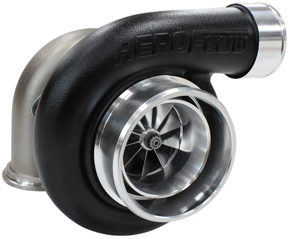 BOOSTED 6662 V-Band .82 Turbocharger 900HP, Hi Temp Black Finish   External Wastegate, V-Band Inlet & Exhaust Flanges