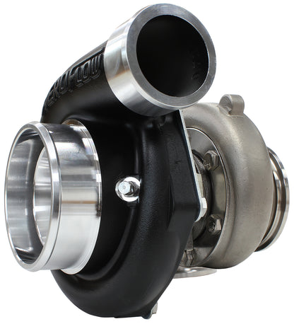 BOOSTED 6662 V-Band .82 Turbocharger 900HP, Hi Temp Black Finish   External Wastegate, V-Band Inlet & Exhaust Flanges