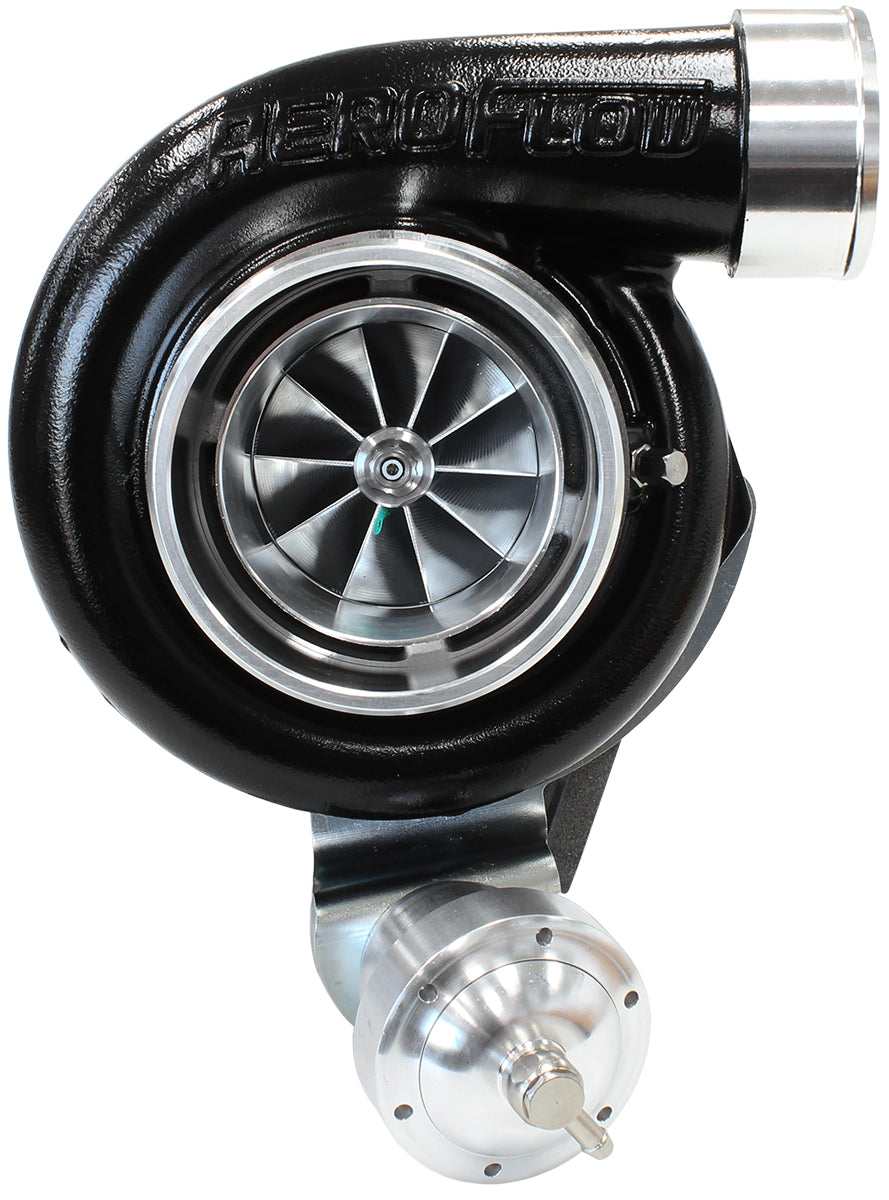 BOOSTED 6762 XR6 1.15 Turbocharger 1000HP, Hi Temp Black Finish   Internal Wastegate, T3 Inlet Flange, FG XR6 5-Bolt Exhaust Flange