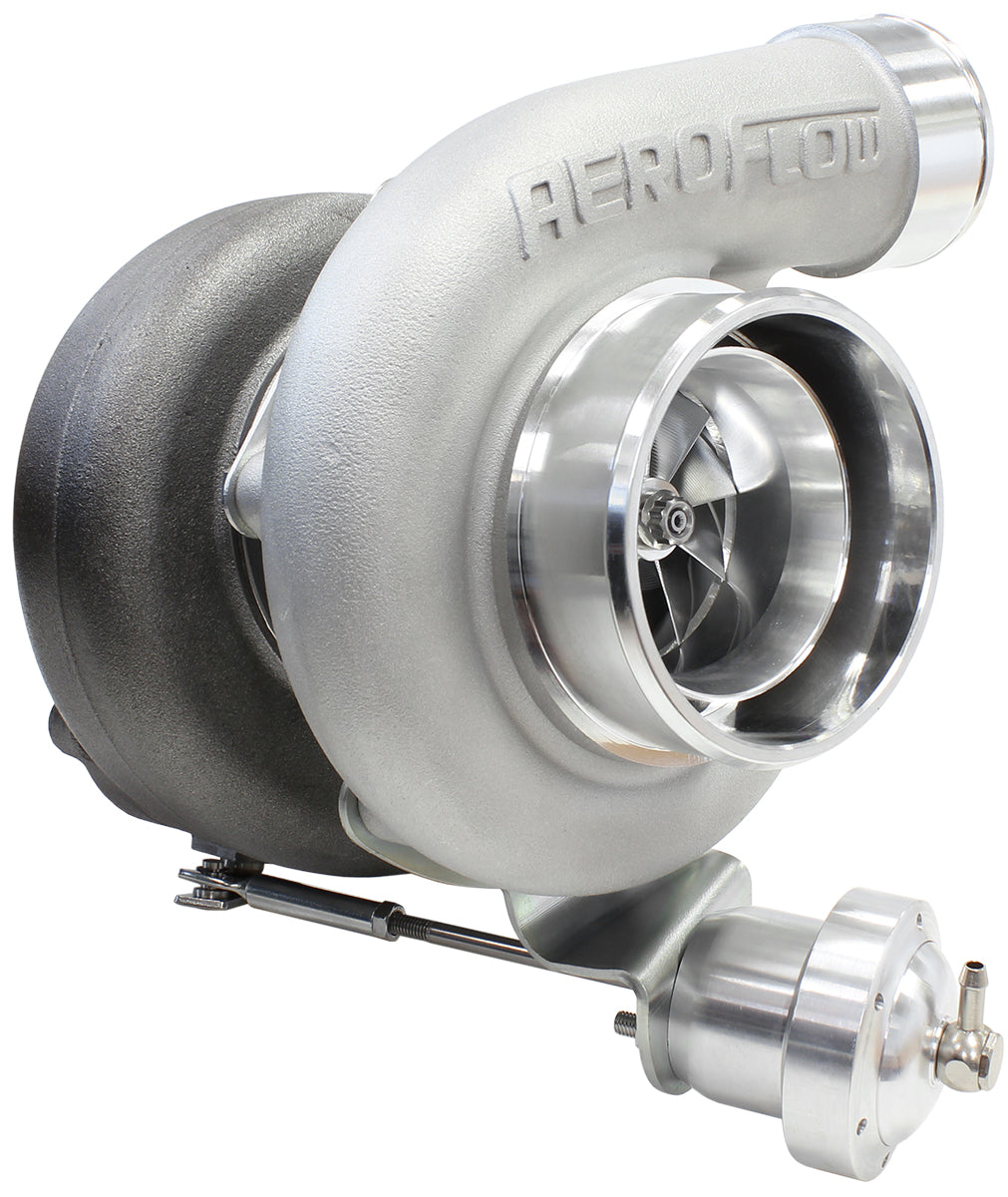 BOOSTED 6762 XR6 1.15 Turbocharger 1000HP, Natural Cast Finish   Internal Wastegate, T3 Inlet Flange, FG XR6 5-Bolt Exhaust Flange