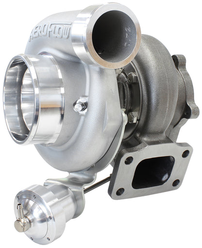 BOOSTED 6762 XR6 1.15 Turbocharger 1000HP, Natural Cast Finish   Internal Wastegate, T3 Inlet Flange, FG XR6 5-Bolt Exhaust Flange
