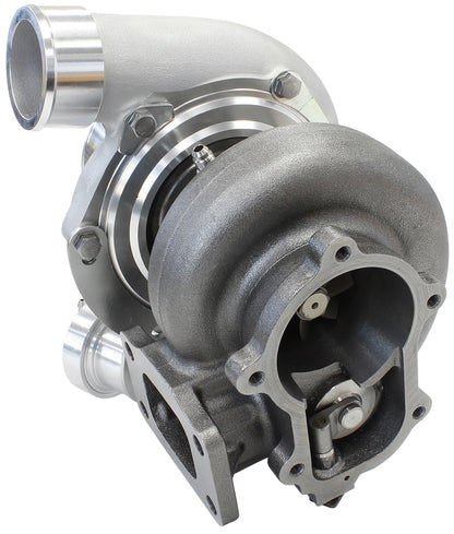 BOOSTED 6762 XR6 1.15 Turbocharger 1000HP, Natural Cast Finish   Internal Wastegate, T3 Inlet Flange, FG XR6 5-Bolt Exhaust Flange