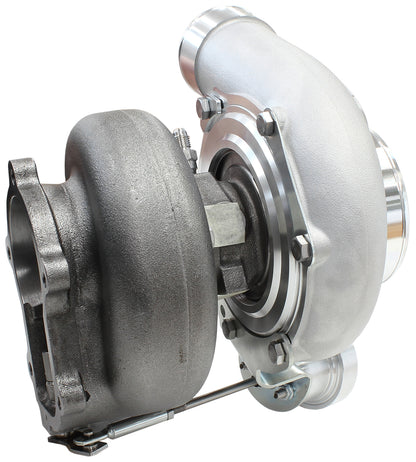 BOOSTED 6762 XR6 1.15 Turbocharger 1000HP, Natural Cast Finish   Internal Wastegate, T3 Inlet Flange, FG XR6 5-Bolt Exhaust Flange