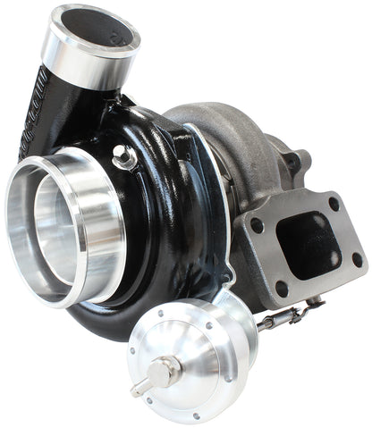 BOOSTED 6762 XR6 1.06 Turbocharger 1000HP, Hi Temp Black Finish   Internal Wastegate, T3 Inlet Flange, FG XR6 5-Bolt Exhaust Flange
