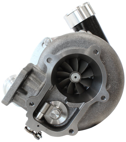 BOOSTED 6762 XR6 1.06 Turbocharger 1000HP, Hi Temp Black Finish   Internal Wastegate, T3 Inlet Flange, FG XR6 5-Bolt Exhaust Flange