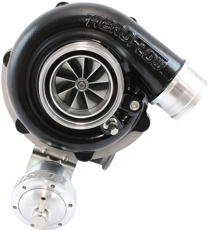 BOOSTED B5455 1.01 Turbocharger 660HP, Hi Temp Black Finish   Internal Wastegate, V-Band Inlet & Exhaust Flanges