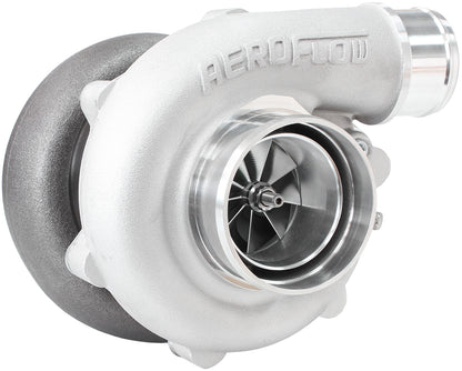 BOOSTED B5455 .83 Turbocharger 660HP, Natural Cast Finish   External Wastegate, V-Band Inlet & Exhaust Flanges