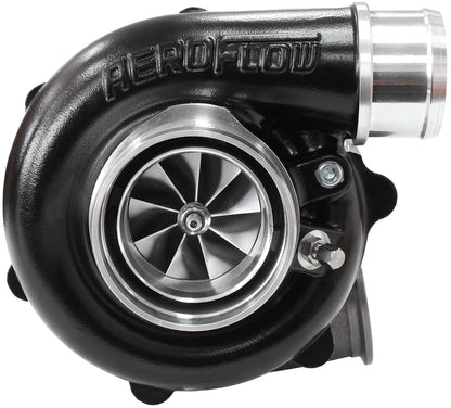 BOOSTED B5455 1.01 Turbocharger 660HP, Hi Temp Black Finish   External Wastegate, V-Band Inlet & Exhaust Flanges