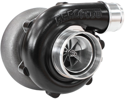 BOOSTED B5455 1.01 Turbocharger 660HP, Hi Temp Black Finish   External Wastegate, V-Band Inlet & Exhaust Flanges