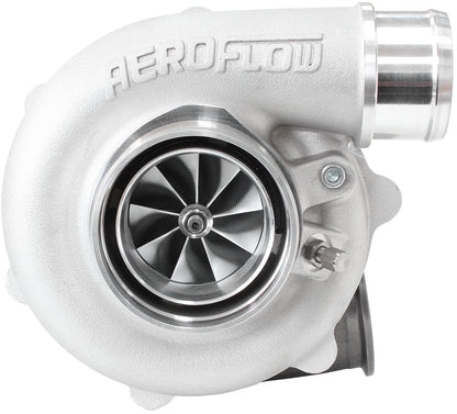 BOOSTED B5455 1.21 Turbocharger 660HP, Natural Cast Finish   External Wastegate, V-Band Inlet & Exhaust Flanges