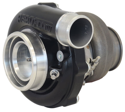 BOOSTED B5855 .83 Turbocharger 770HP, Hi Temp Black Finish   External Wastegate, T3 Inlet Flange, V-Band Exhaust Flange