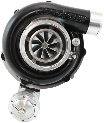 BOOSTED B5855 .92 Turbocharger 770HP, Hi Temp Black Finish   Internal Wastegate, V-Band Inlet & Exhaust Flanges