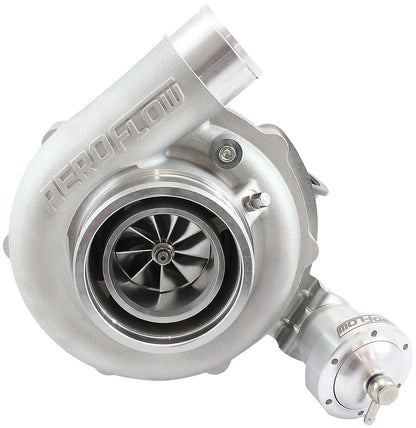 BOOSTED B5855 1.01 Turbocharger 770HP, Natural Cast Finish   Internal Wastegate, V-Band Inlet & Exhaust Flanges
