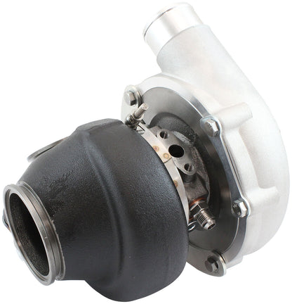BOOSTED B5855 1.01 Turbocharger 770HP, Natural Cast Finish   Internal Wastegate, V-Band Inlet & Exhaust Flanges