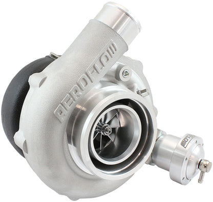 BOOSTED B5855 1.01 Turbocharger 770HP, Natural Cast Finish   Internal Wastegate, V-Band Inlet & Exhaust Flanges