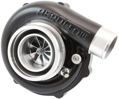 BOOSTED B5855 .61 Turbocharger 770HP, Hi Temp Black Finish   External Wastegate, V-Band Inlet & Exhaust Flanges