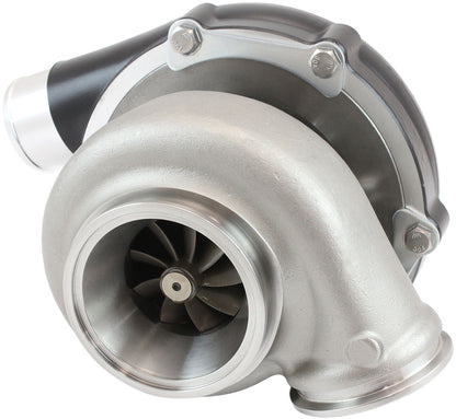 BOOSTED B5855 .61 Turbocharger 770HP, Hi Temp Black Finish   External Wastegate, V-Band Inlet & Exhaust Flanges