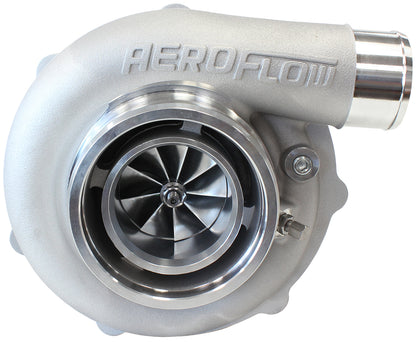 BOOSTED B5855 1.01 Turbocharger 770HP, Natural Cast Finish   External Wastegate, V-Band Inlet & Exhaust Flanges