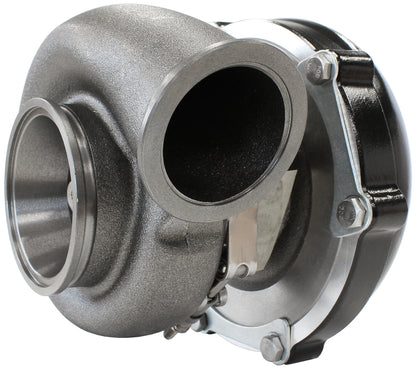 BOOSTED B5855 1.01 Turbocharger 770HP, Hi Temp Black Finish   External Wastegate, V-Band Inlet & Exhaust Flanges