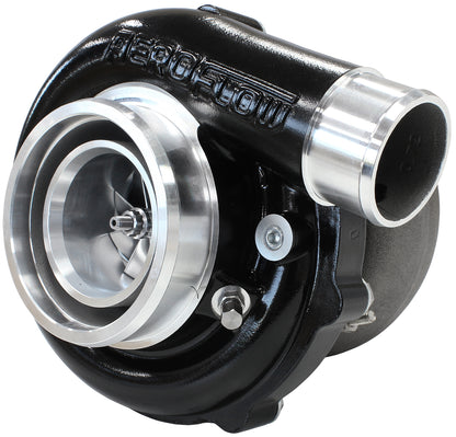 BOOSTED B5855 1.21 Turbocharger 770HP, Hi Temp Black Finish   External Wastegate, V-Band Inlet & Exhaust Flanges