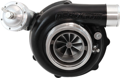 BOOSTED 6255 .92 Turbocharger 900HP, Hi Temp Black Finish   Internal Wastegate, V-Band Inlet & Exhaust Flanges