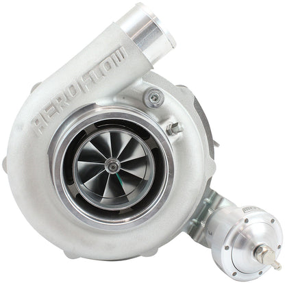BOOSTED 6255 1.01 Turbocharger 900HP, Natural Cast Finish   Internal Wastegate, V-Band Inlet & Exhaust Flanges