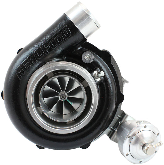 BOOSTED 6255 1.01 Turbocharger 900HP, Hi Temp Black Finish   Internal Wastegate, V-Band Inlet & Exhaust Flanges