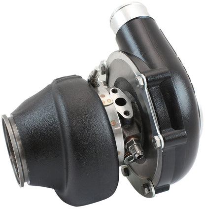 BOOSTED 6255 1.01 Turbocharger 900HP, Hi Temp Black Finish   Internal Wastegate, V-Band Inlet & Exhaust Flanges