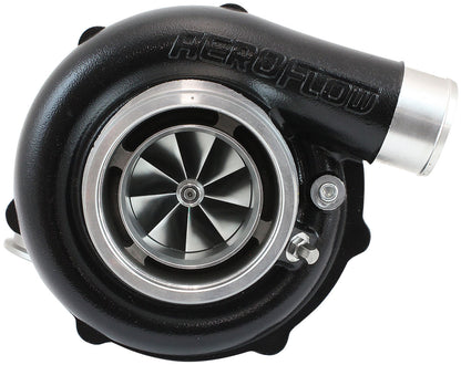 BOOSTED 6255 .61 Turbocharger 900HP, Hi Temp Black Finish   External Wastegate, V-Band Inlet & Exhaust Flanges