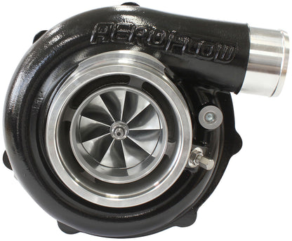 BOOSTED 6255 .83 Turbocharger 900HP, Hi Temp Black Finish   External Wastegate, V-Band Inlet & Exhaust Flanges