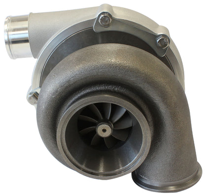 BOOSTED 6255 .83 Turbocharger 900HP, Natural Cast Finish   External Wastegate, V-Band Inlet & Exhaust Flanges