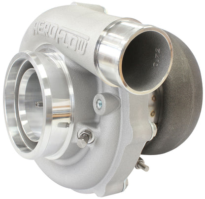 BOOSTED 6255 1.01 Turbocharger 900HP, Natural Cast Finish   External Wastegate, V-Band Inlet & Exhaust Flanges