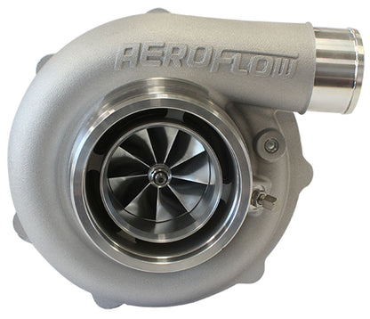 BOOSTED 6255 1.21 Turbocharger 900HP, Natural Cast Finish   External Wastegate, V-Band Inlet & Exhaust Flanges