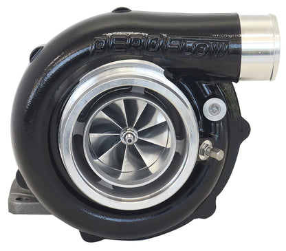 BOOSTED 6262 .83 Turbocharger 900HP, Hi Temp Black Finish   External Wastegate, T3 Inlet Flange, V-Band Exhaust Flange