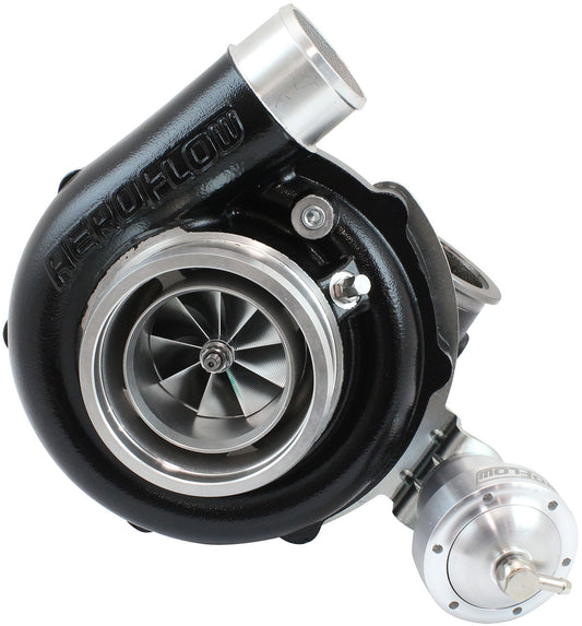 BOOSTED 6262 1.01 Turbocharger 900HP, Hi Temp Black Finish   Internal Wastegate, V-Band Inlet & Exhaust Flanges