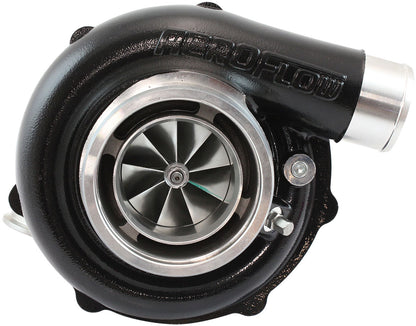 BOOSTED 6262 .61 Turbocharger 900HP, Hi Temp Black Finish   External Wastegate, V-Band Inlet & Exhaust Flanges