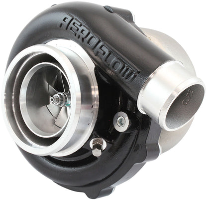 BOOSTED 6262 .61 Turbocharger 900HP, Hi Temp Black Finish   External Wastegate, V-Band Inlet & Exhaust Flanges