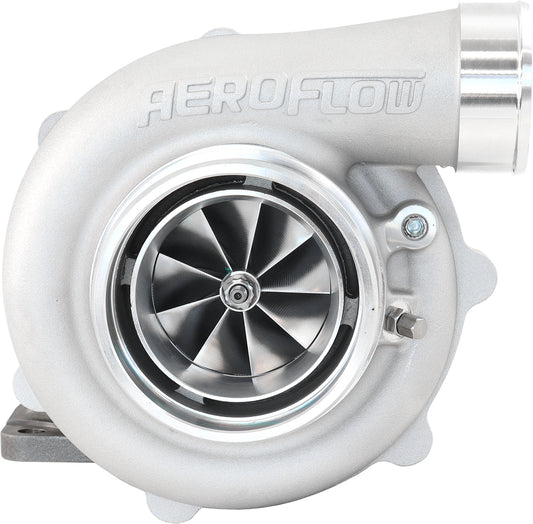 BOOSTED 6862 .82 Turbocharger 1050HP, Natural Cast Finish   External Wastegate, T3 Inlet Flange, V-Band Exhaust Flange