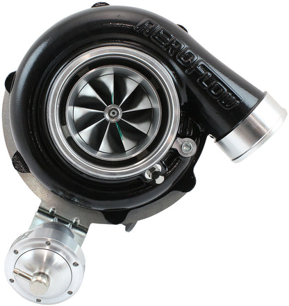 BOOSTED 6862 1.01 Turbocharger 1050HP, Hi Temp Black Finish   Internal Wastegate, V-Band Inlet & Exhaust Flanges