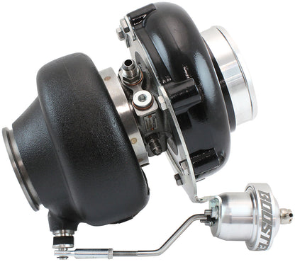 BOOSTED 6862 1.01 Turbocharger 1050HP, Hi Temp Black Finish   Internal Wastegate, V-Band Inlet & Exhaust Flanges