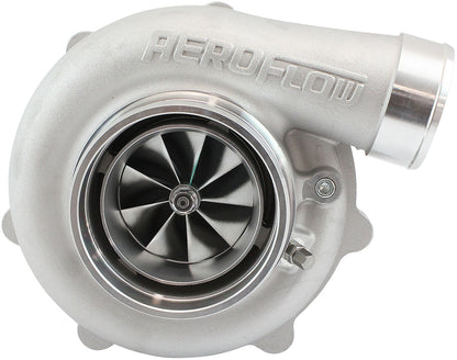 BOOSTED 6862 .61 Turbocharger 1050HP, Natural Cast Finish   External Wastegate, V-Band Inlet & Exhaust Flanges