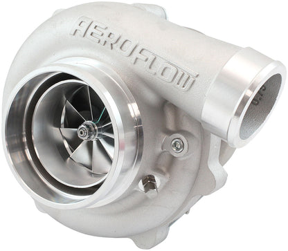 BOOSTED 6862 .61 Turbocharger 1050HP, Natural Cast Finish   External Wastegate, V-Band Inlet & Exhaust Flanges