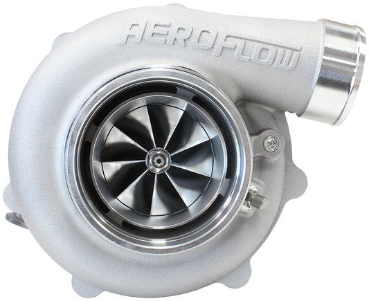 BOOSTED 6862 .83 Turbocharger 1050HP, Natural Cast Finish   External Wastegate, V-Band Inlet & Exhaust Flanges