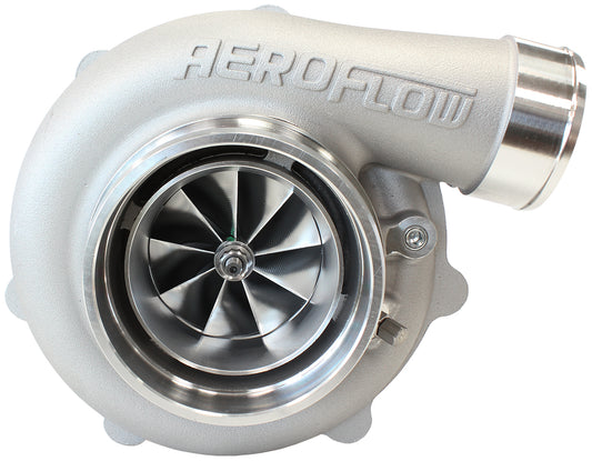 BOOSTED 6862 1.01 Turbocharger 1050HP, Natural Cast Finish   External Wastegate, V-Band Inlet & Exhaust Flanges