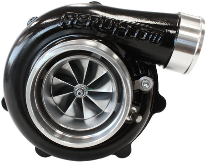 BOOSTED 6862 1.01 Turbocharger 1050HP, Hi Temp Black Finish   External Wastegate, V-Band Inlet & Exhaust Flanges