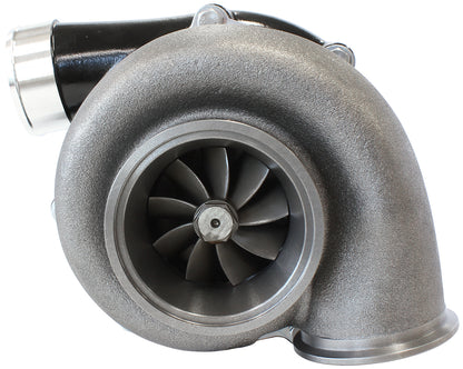 BOOSTED 6862 1.01 Turbocharger 1050HP, Hi Temp Black Finish   External Wastegate, V-Band Inlet & Exhaust Flanges