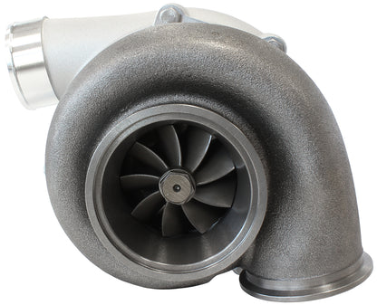 BOOSTED 6862 1.01 Turbocharger 1050HP, Natural Cast Finish   External Wastegate, V-Band Inlet & Exhaust Flanges