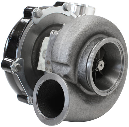 BOOSTED 6862 1.21 Turbocharger 1050HP, Hi Temp Black Finish   External Wastegate, V-Band Inlet & Exhaust Flanges