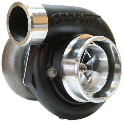 BOOSTED 6762 1.01 Reverse Rotation Turbocharger 950HP, Hi Temp Black Finish   External Wastegate, V-Band Inlet & Exhaust Flanges