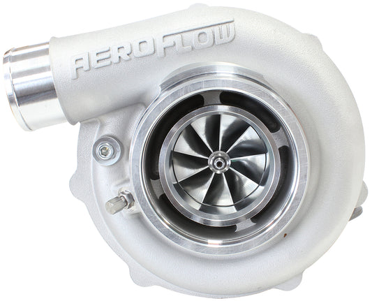 BOOSTED B5855 1.21 Reverse Rotation Turbocharger 770HP, Natural Cast Finish   External Wastegate, V-Band Inlet & Exhaust Flanges
